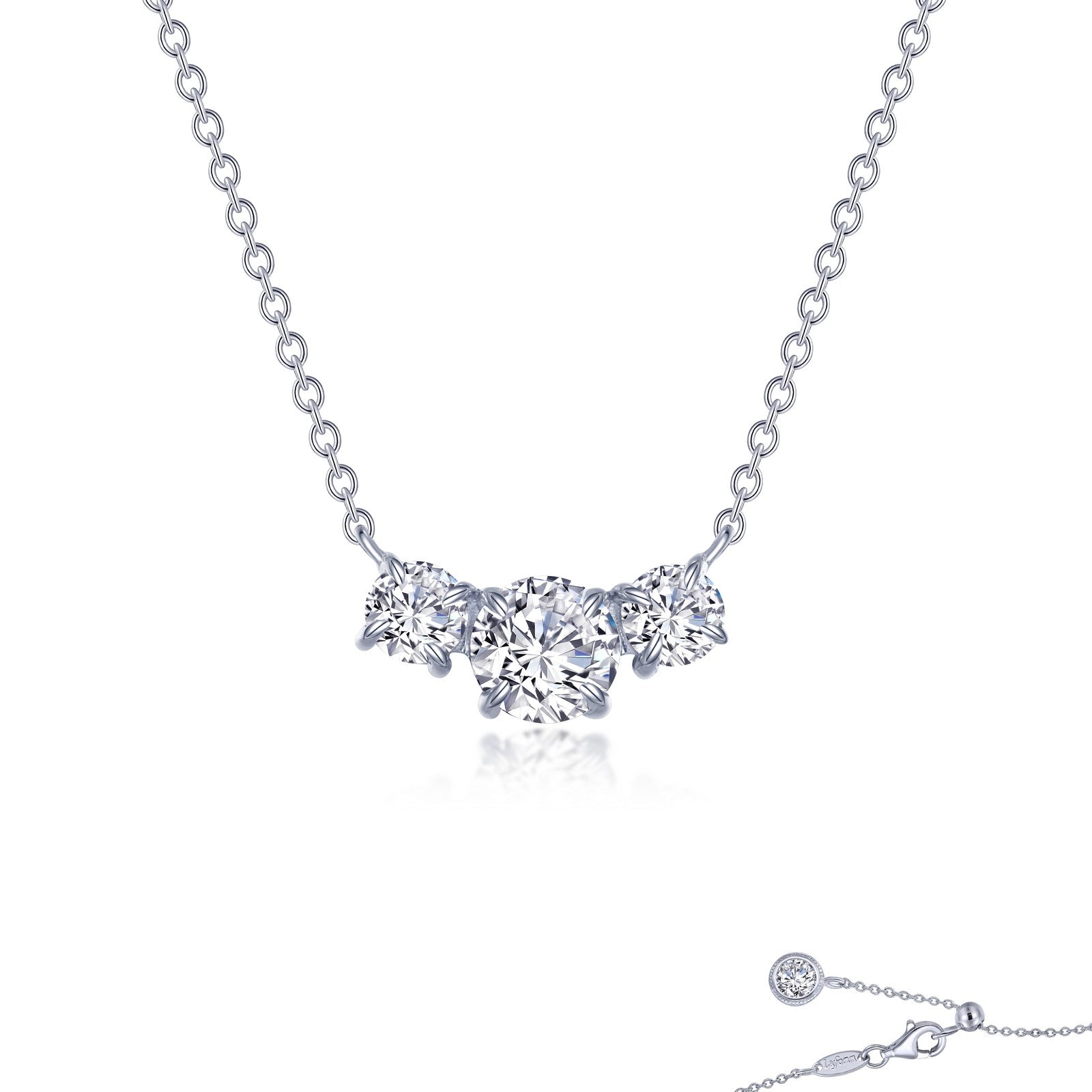 Lafonn Classic Diamond Necklace N0259CLP20