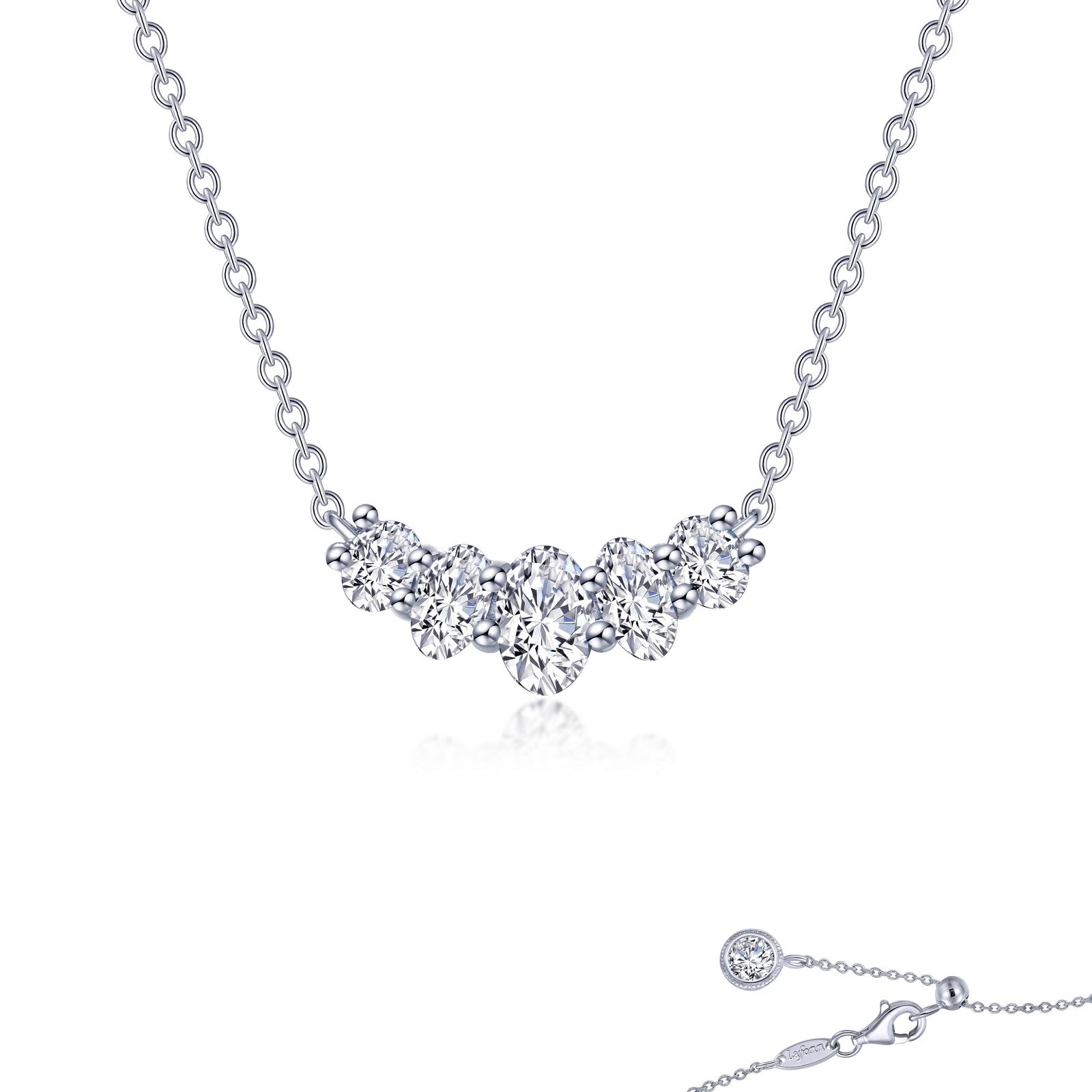 Lafonn Classic Diamond Necklace N0260CLP20