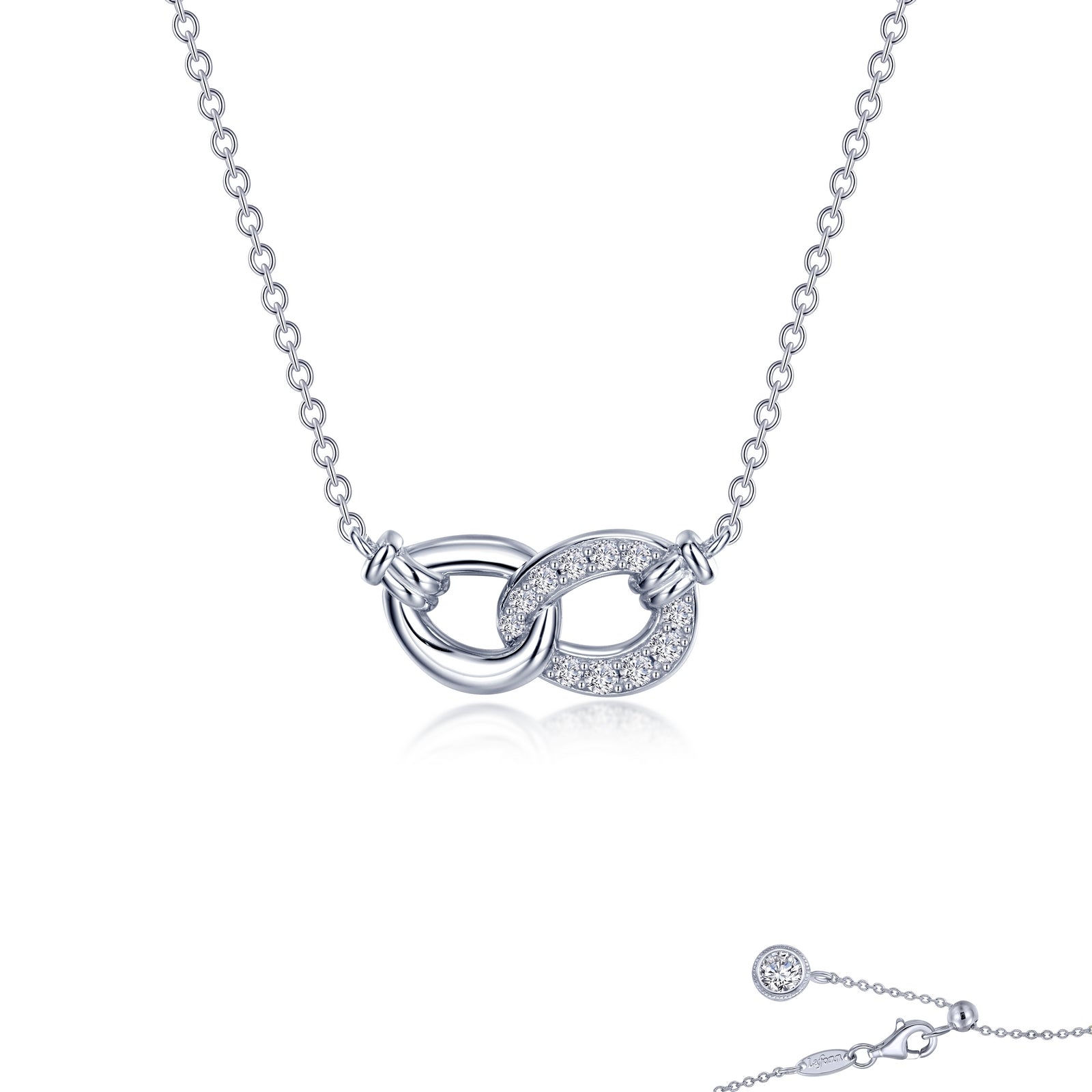 Lafonn Classic Diamond Necklace N0271CLP20