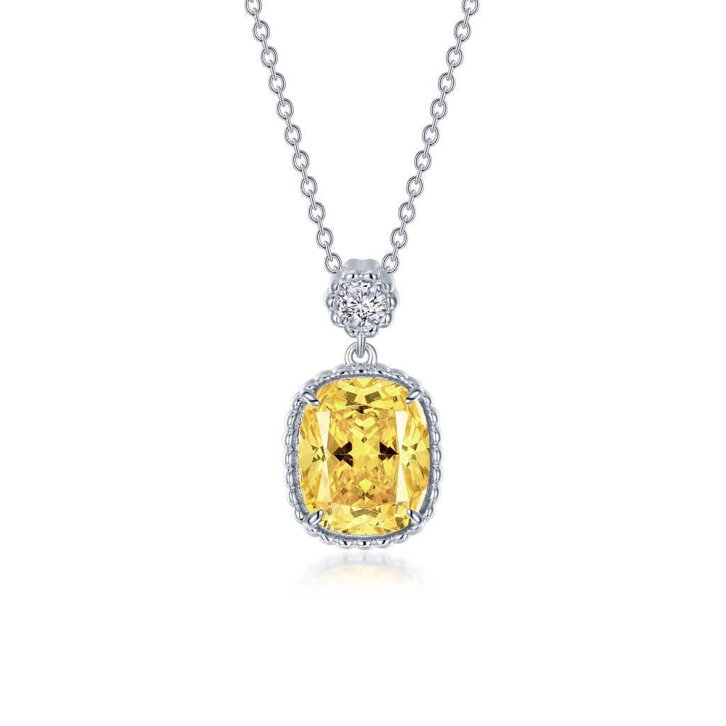 Lafonn Classic Canary Necklace N0282CAP20