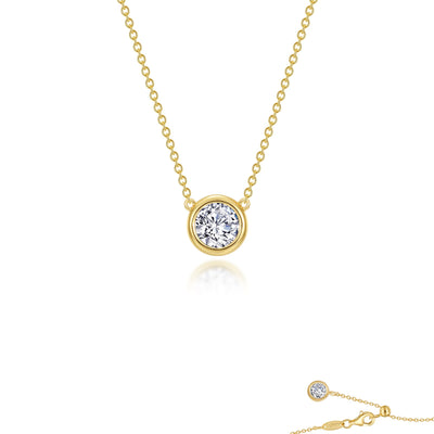 Lafonn Classic Round Diamond Necklace N0290CLG16
