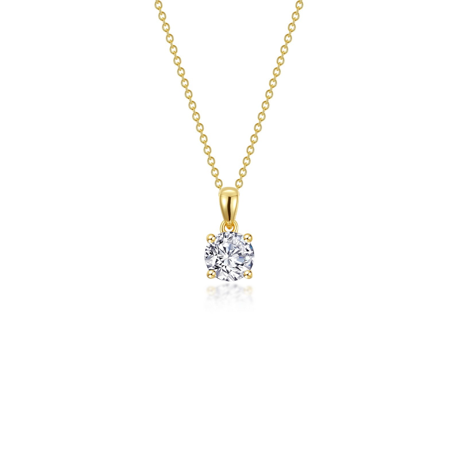 Lafonn Classic Round Diamond Necklace N0302CLG20