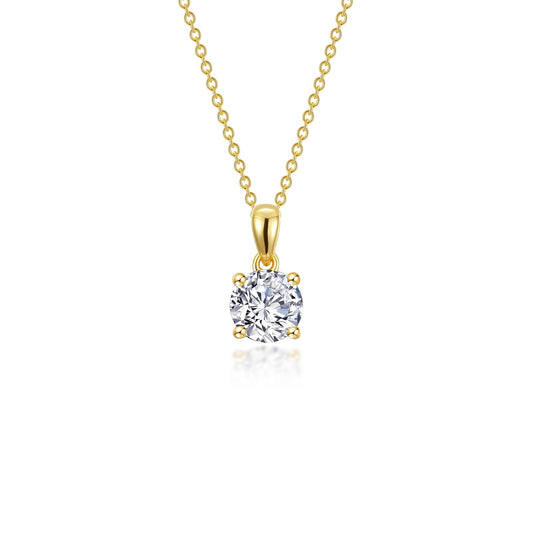 Lafonn Classic Round Diamond Necklace N0305CLG20