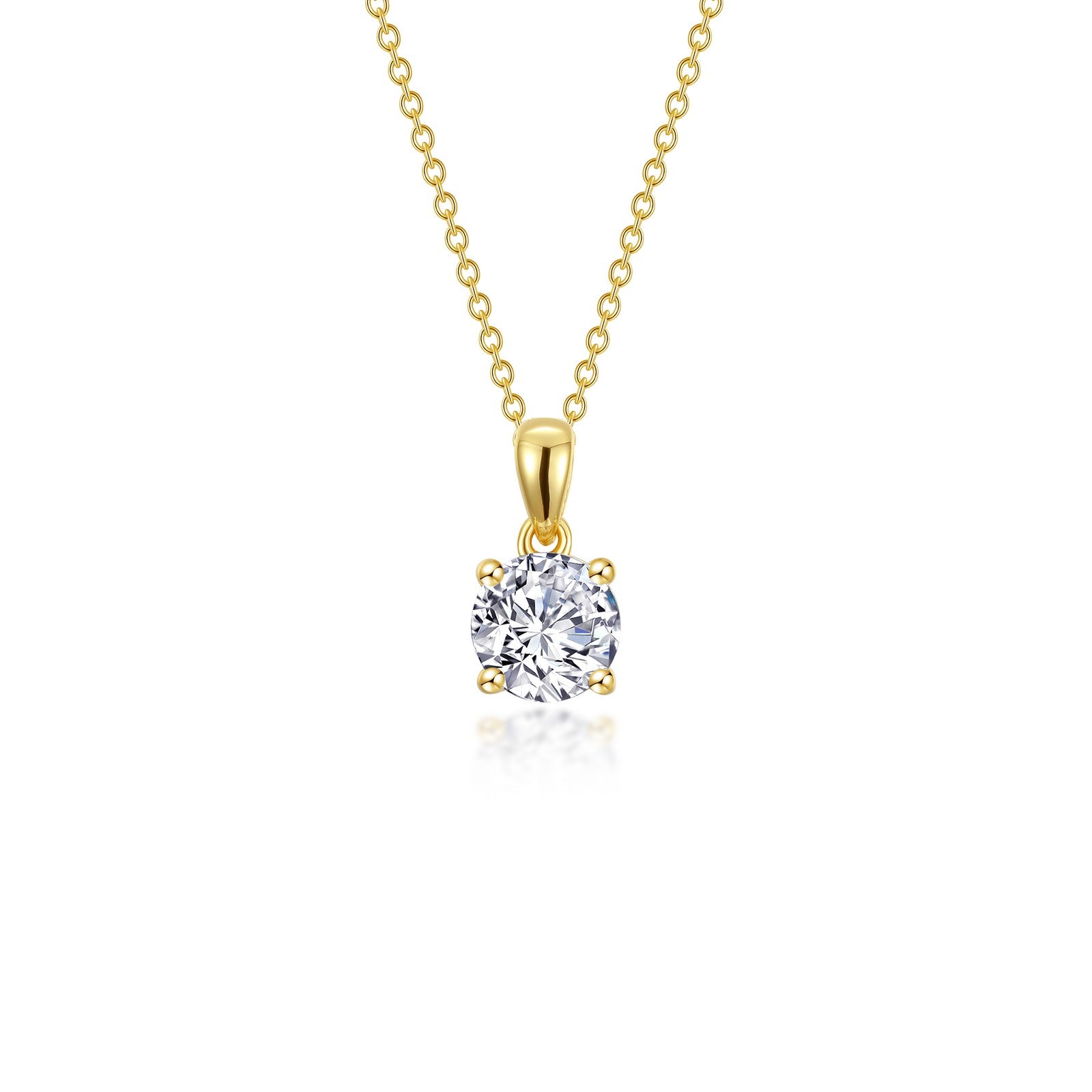 Lafonn Classic Round Diamond Necklace N0305CLG20