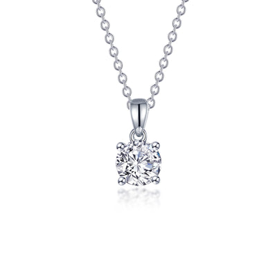 Lafonn Classic Round Diamond Necklace N0307CLP20