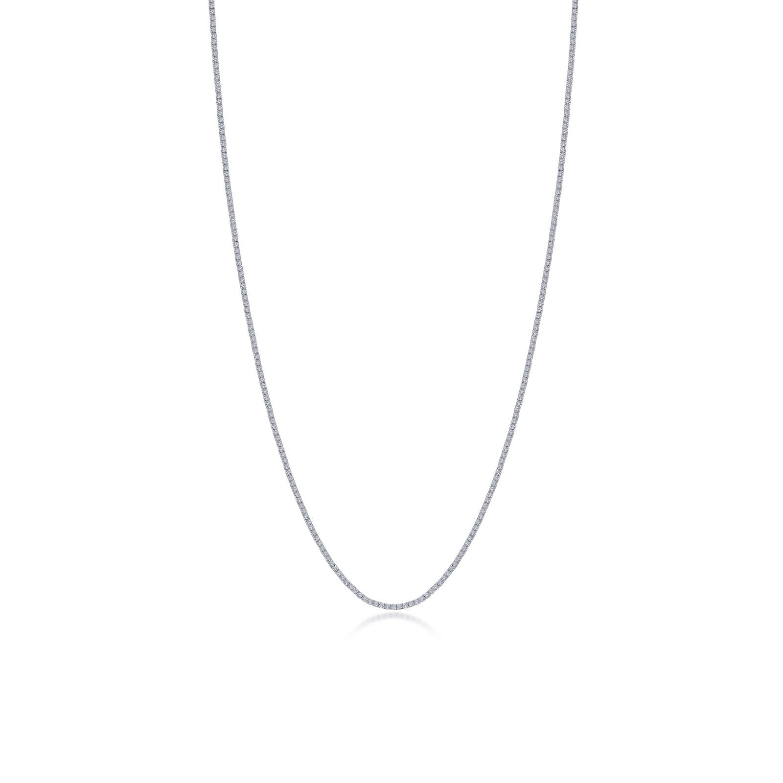 13.7 CTW 30-Inch Tennis Necklace N0317CLP30