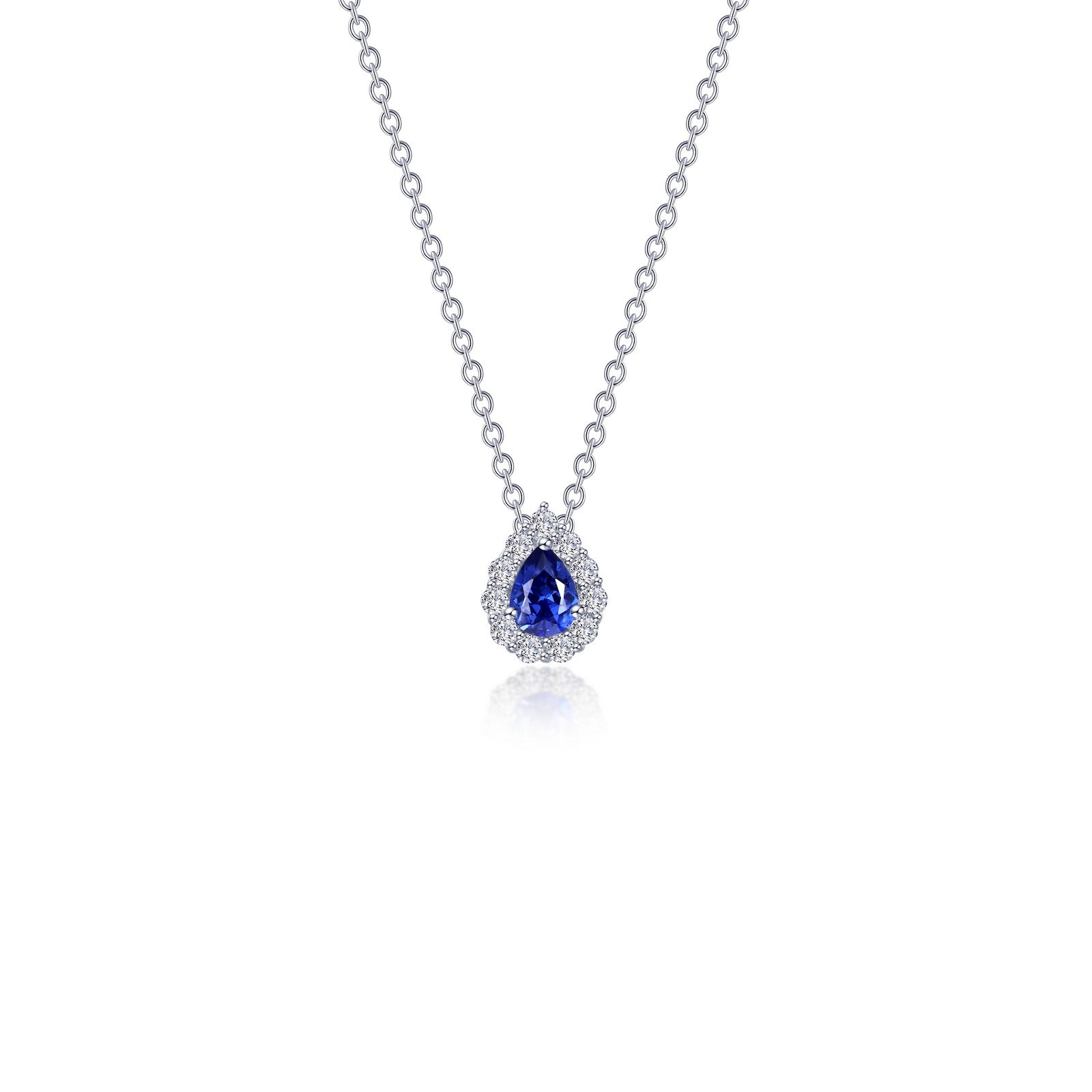 Lafonn Classic Sapphire Necklace N0325CSP18