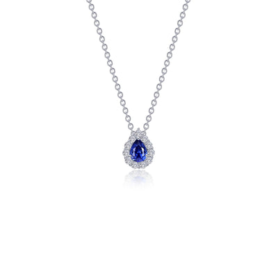 Lafonn Classic Sapphire Necklace N0325CSP18