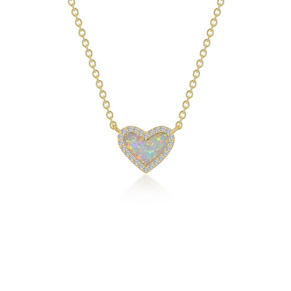 Lafonn Classic Opal Necklace N0331OPG20