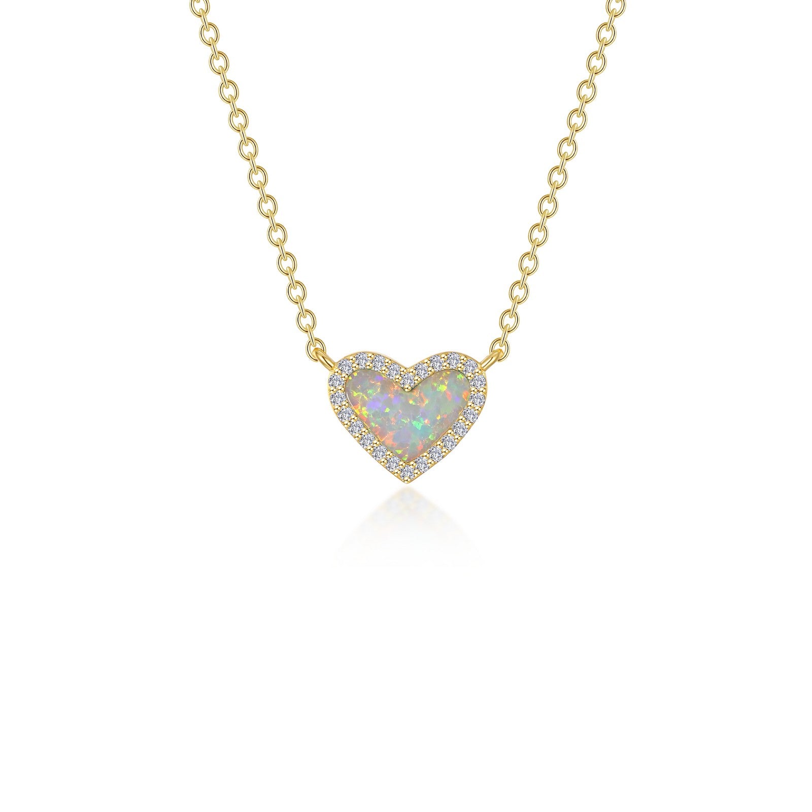 Lafonn Classic Opal Necklace N0331OPG20