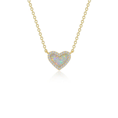 Lafonn Classic Opal Necklace N0331OPG20