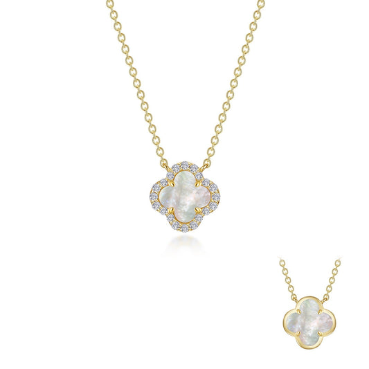 0.49 CTW Halo Necklace N0334MPG20