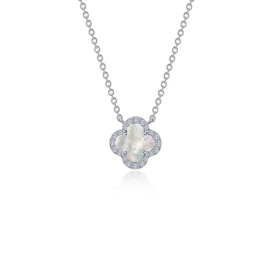 Lafonn Classic Mother Of Pearl Necklace N0334MPP20