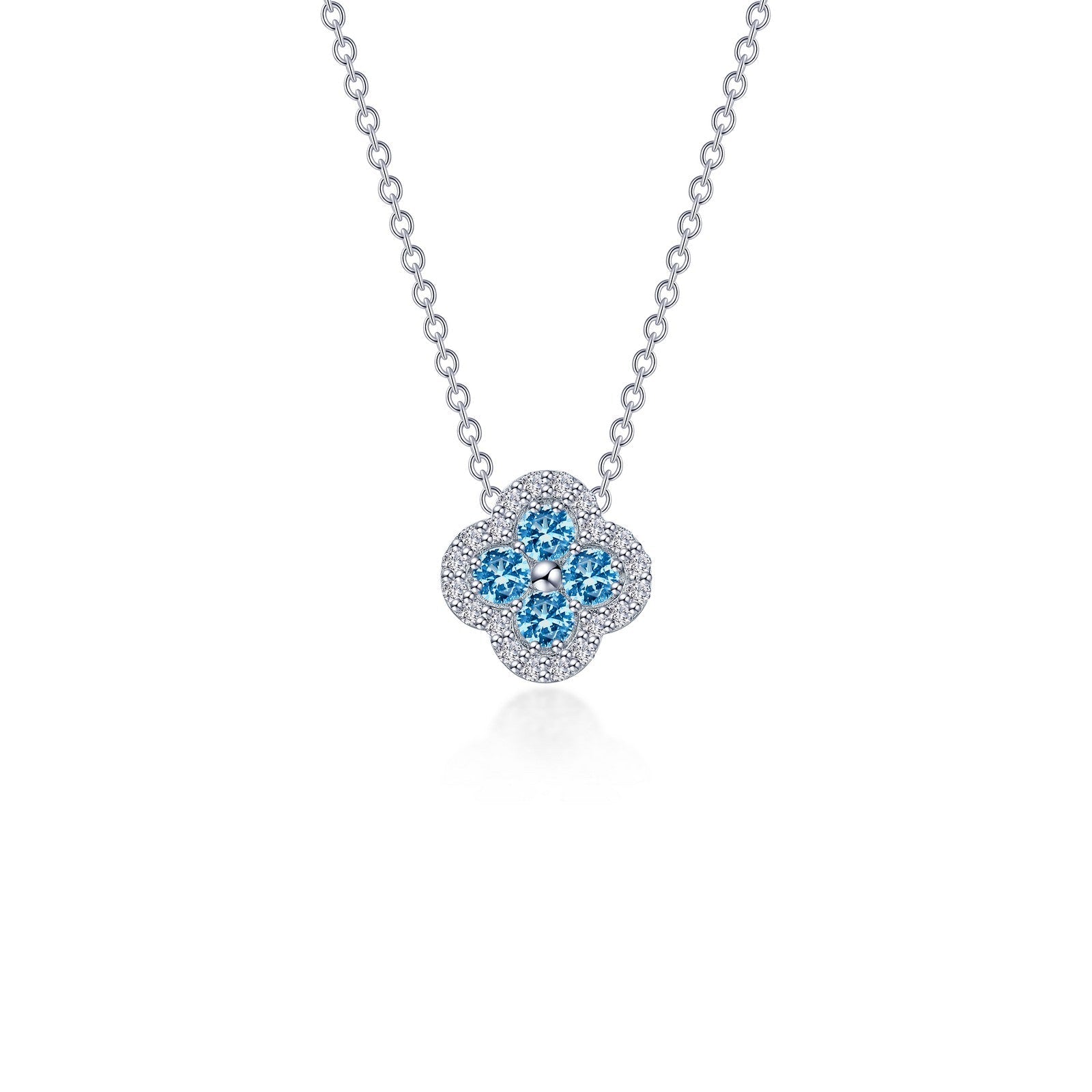 0.65 CTW Halo Necklace N0335BTP20