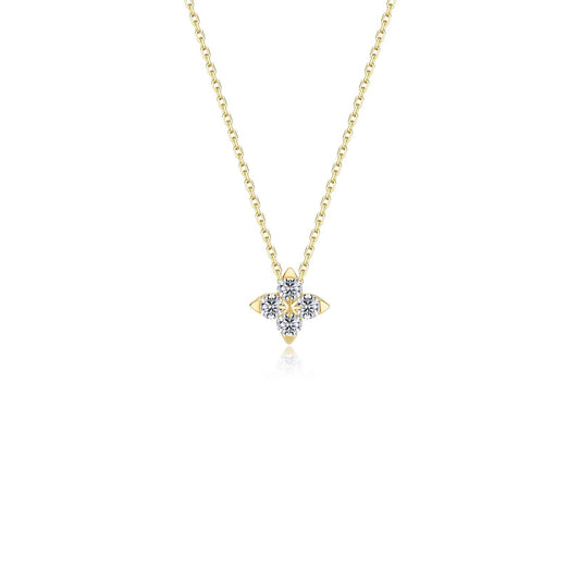 Trillium Bud Necklace N0343CLG18