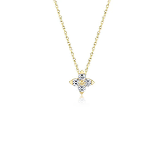 Trillium Bloom Necklace N0344CLP18