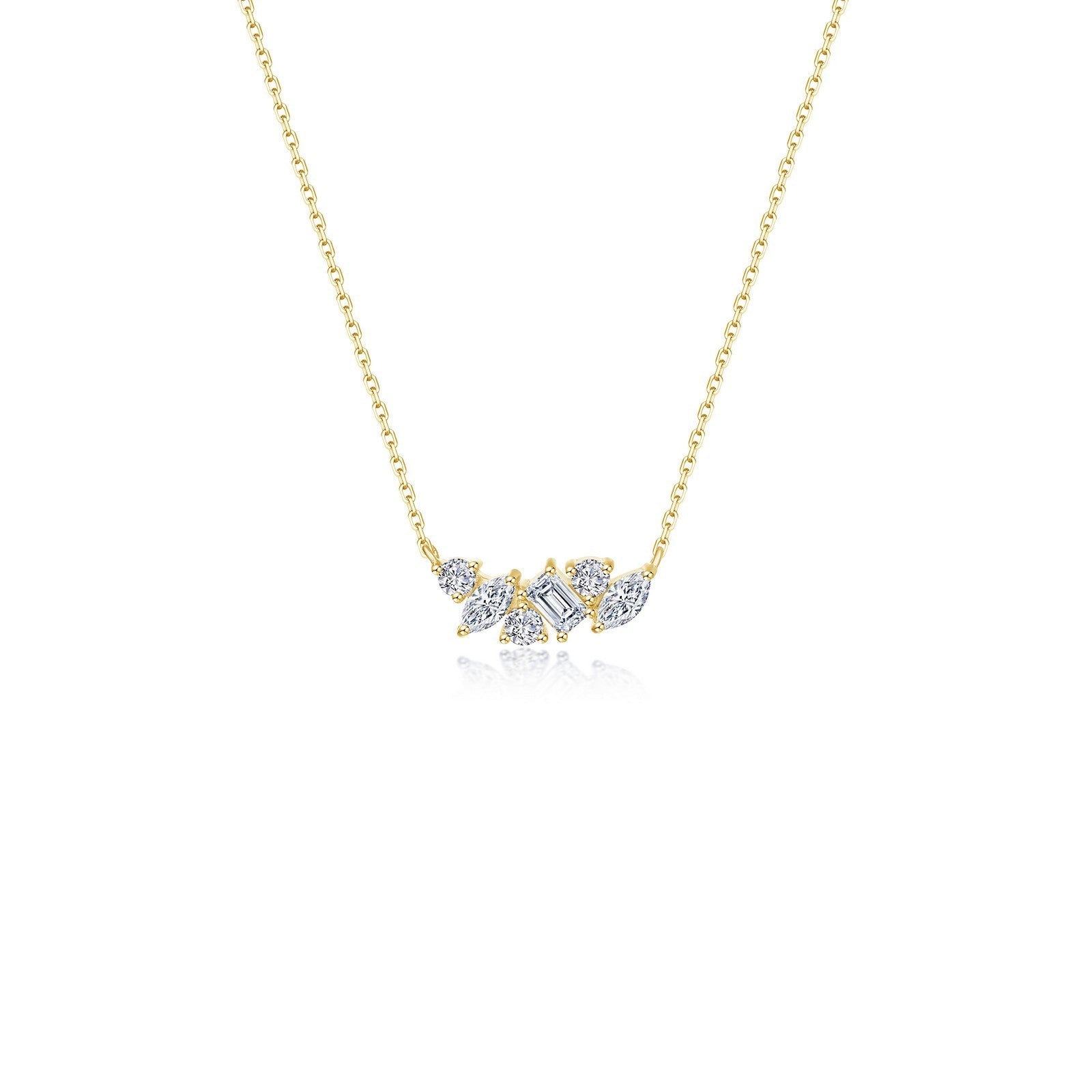 Prismatic Necklace N0350CLG18