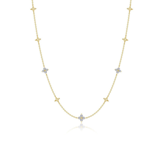 Trillium Station Necklace N0352CLG20