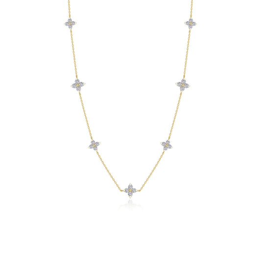 Trillium Station Necklace N0355CLG18