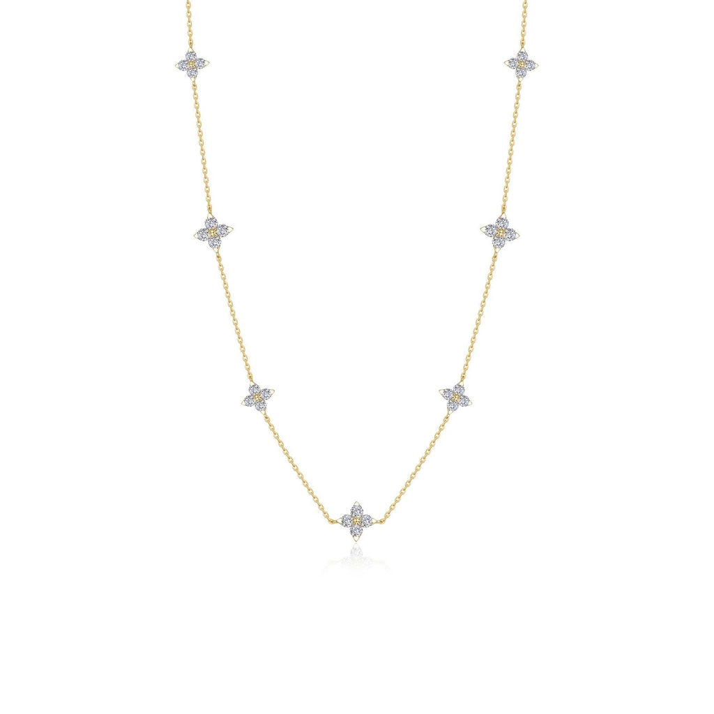 Trillium Station Necklace N0355CLG18