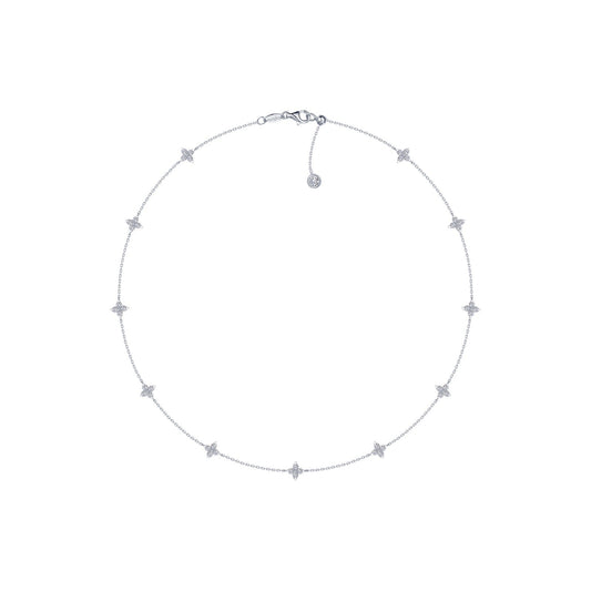 Trillium Station Necklace N0355CLP18