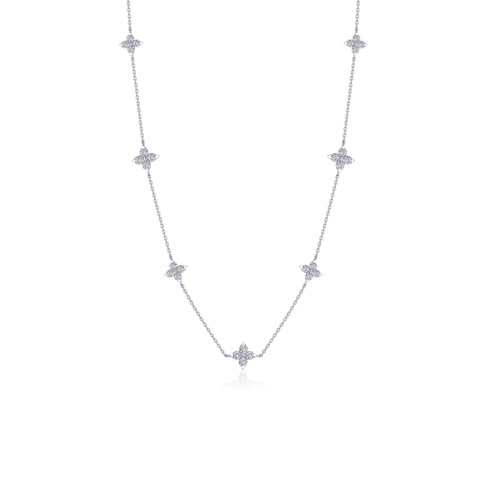 Trillium Station Necklace N0355CLP18