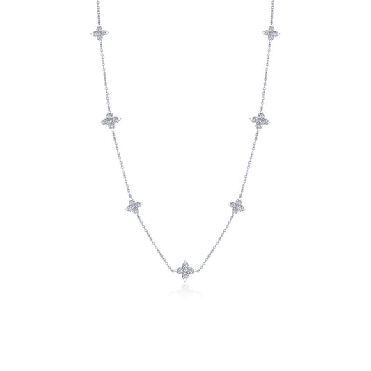 Trillium Station Necklace N0355CLP18