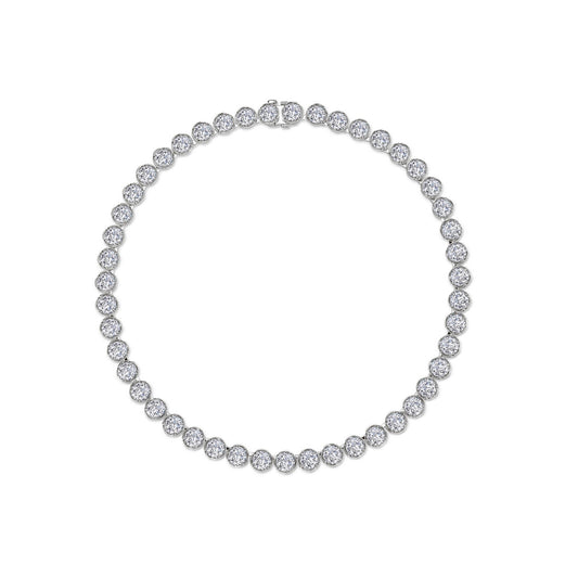 Blossom Cradle Line Necklace