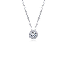 1.05 CTW Round Halo Necklace N2030CLP20