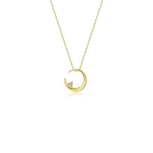 Crescent Moon Necklace N2031CLG20