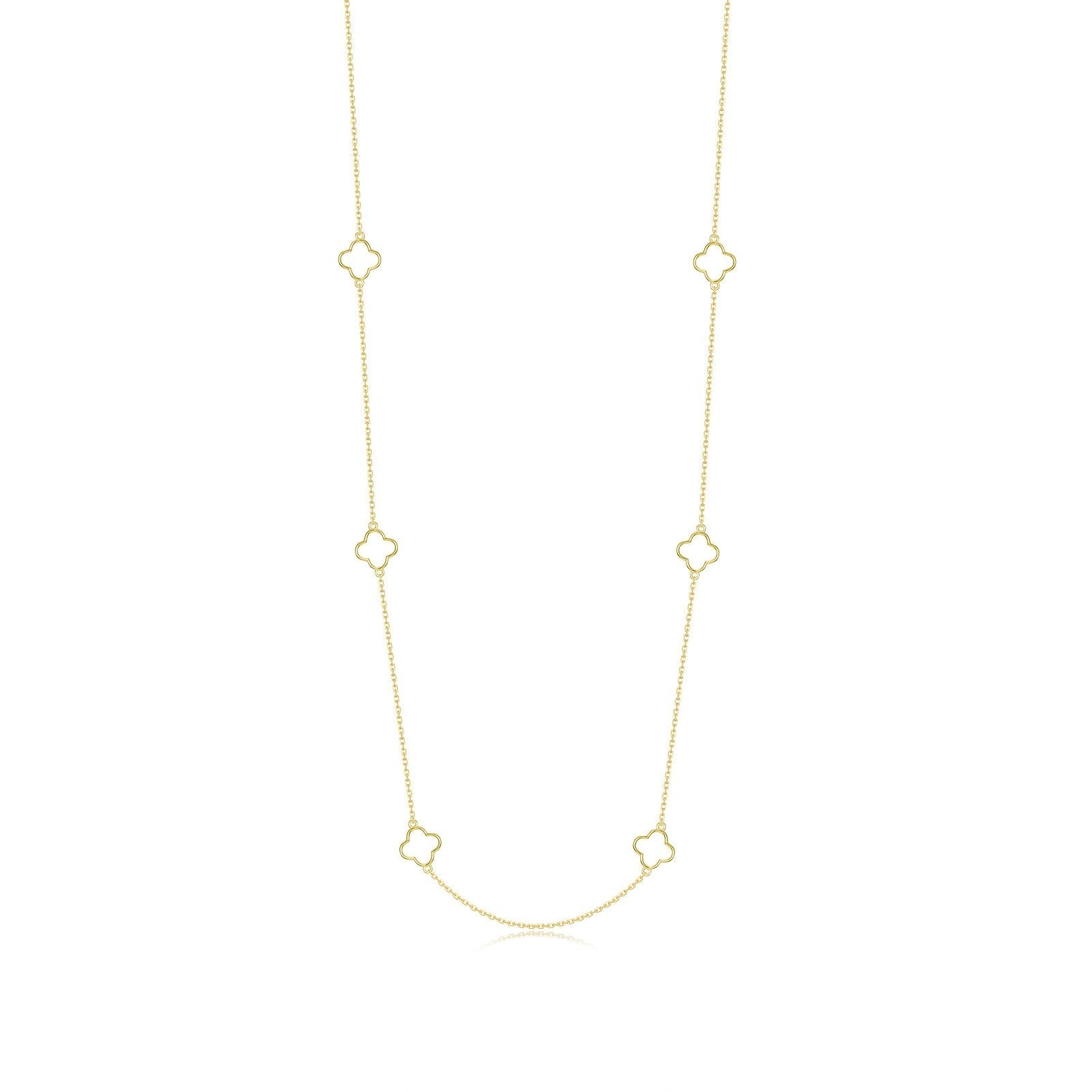 Clover in Bloom Necklace N2033CLG24