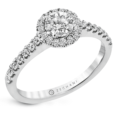 Engagement Ring in 14k Gold with Diamonds NGR101