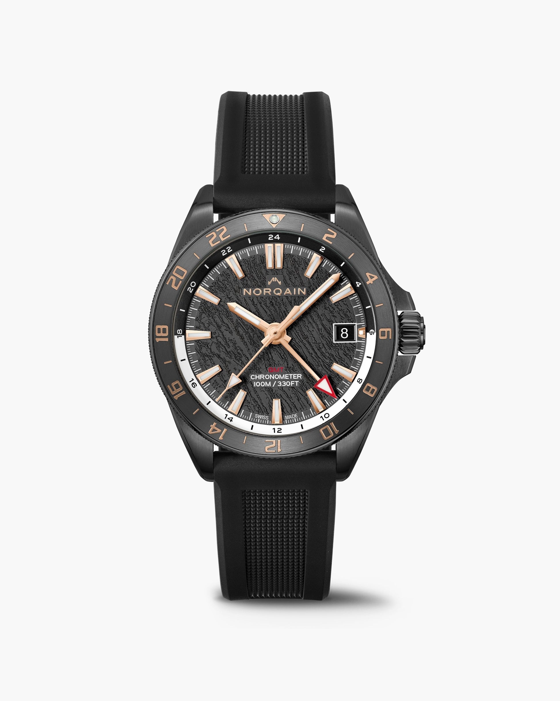 Norqain Neverest Gmt Glacier 41Mm NNB1100BC1CG/BGL113