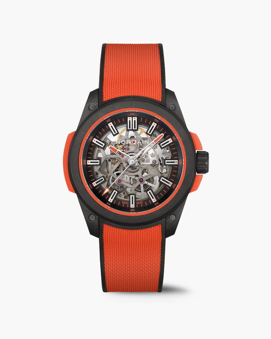 Norqain Wild One Skeleton 42Mm Coral N3000.07Q31.B13