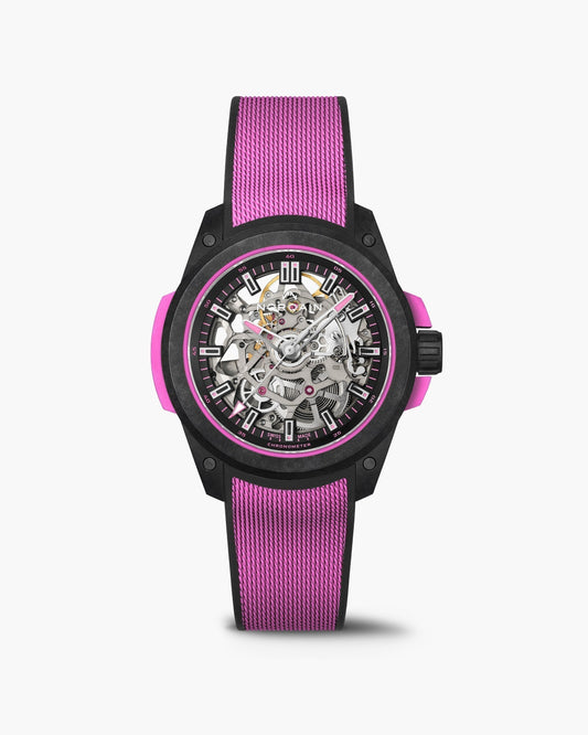 Norqain Wild One Skeleton 39Mm Hyper Pink N3001.07Q04.B03