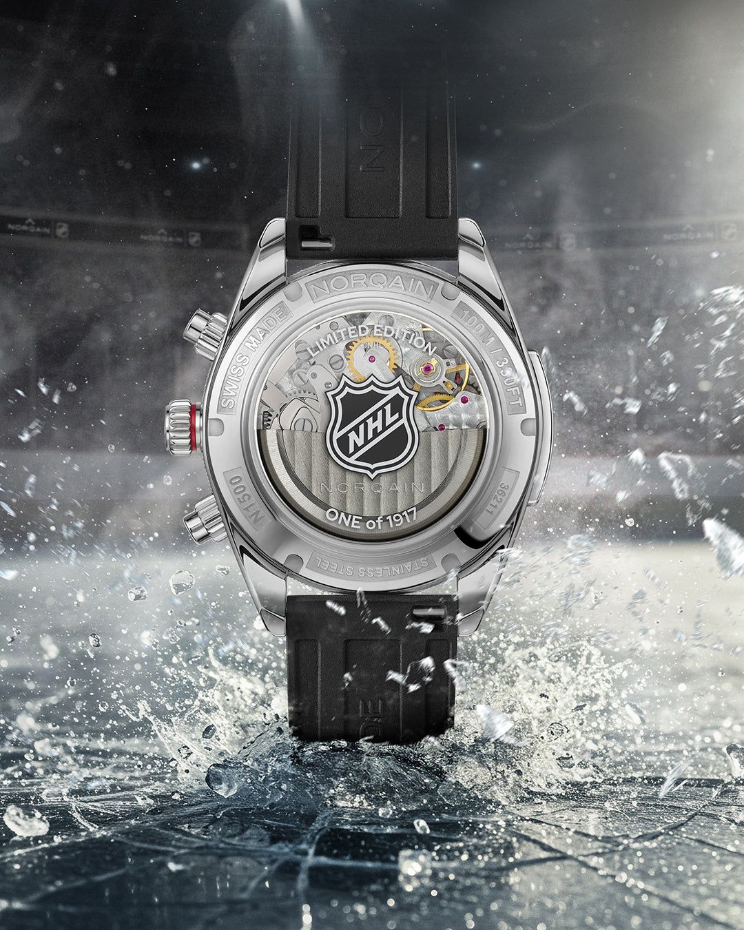 Norqain Adventure Chrono 41mm NHL Limited Edition N1500.17S05.W01