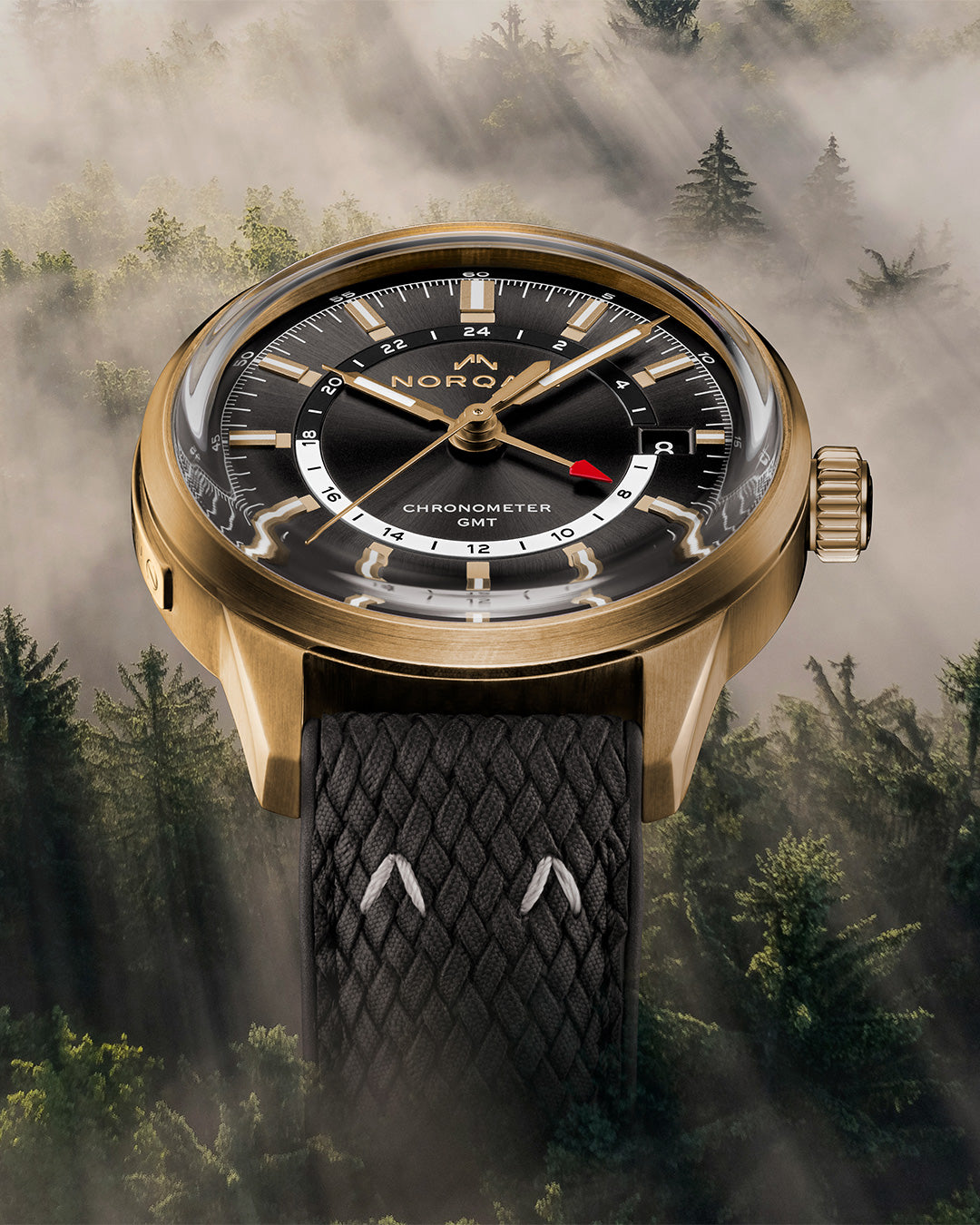 Norqain Freedom 60 Gmt 40Mm Limited Edition NNZ2100ZLG/T215