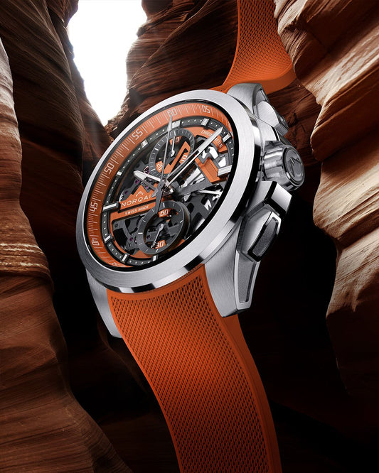 Norqain Independence Skeleton Chrono 42mm N3200.40S01.O01