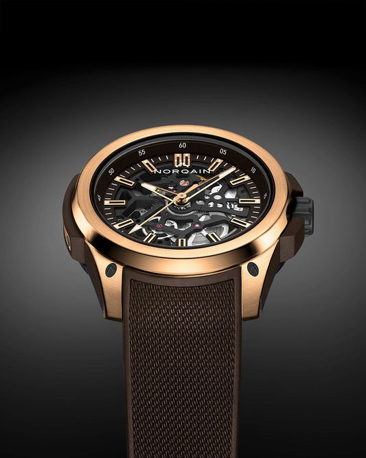 Norqain Wild One Skeleton 42Mm Gold N3000.07G04.N01