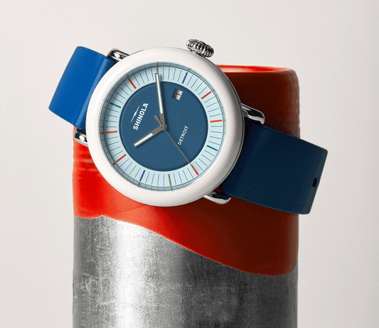 Shinola Detrola Watch S0120315258-1-Blu-41-USA