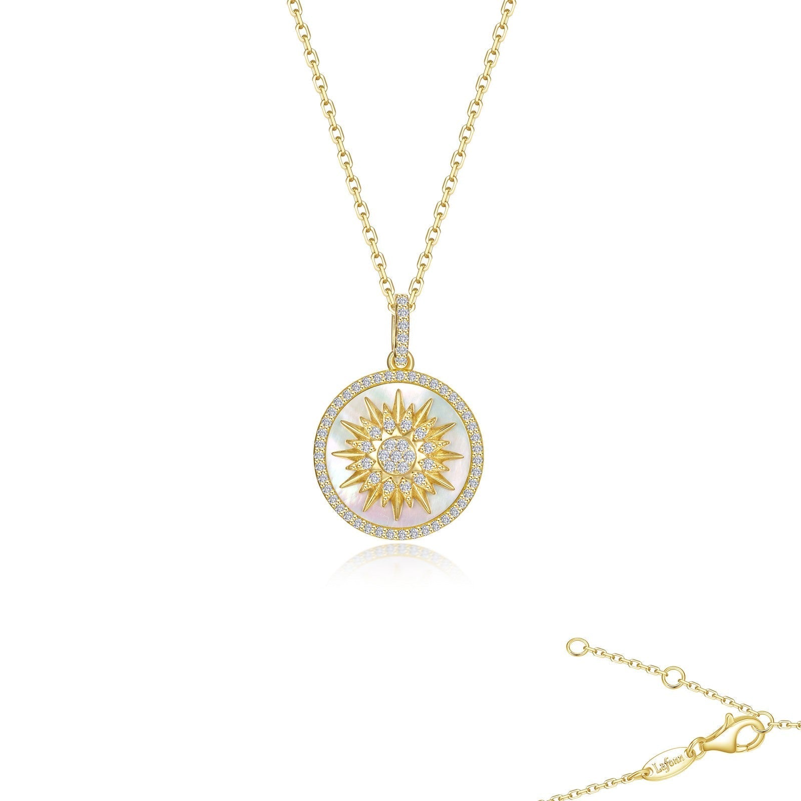 Ethereal Light Pendant Necklace P0318MOG20