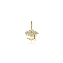 Grad Cap Pendant Charm P0332CLG00