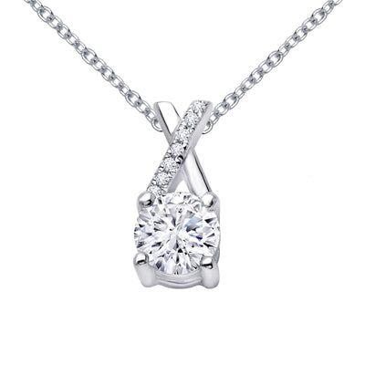 Lafonn Classic Round Diamond Necklace P2013CLP18