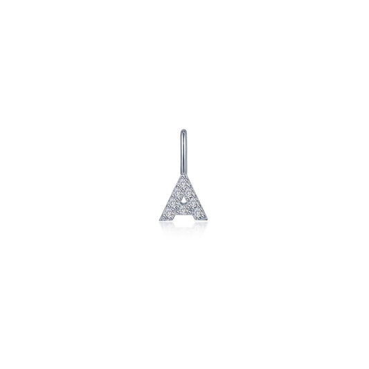 Letter A Charm Pendant P2040CPA00