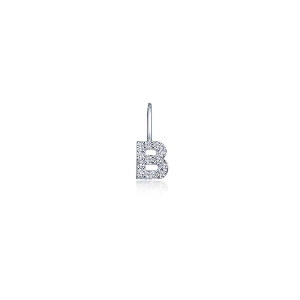 Letter B Charm Pendant P2040CPB00