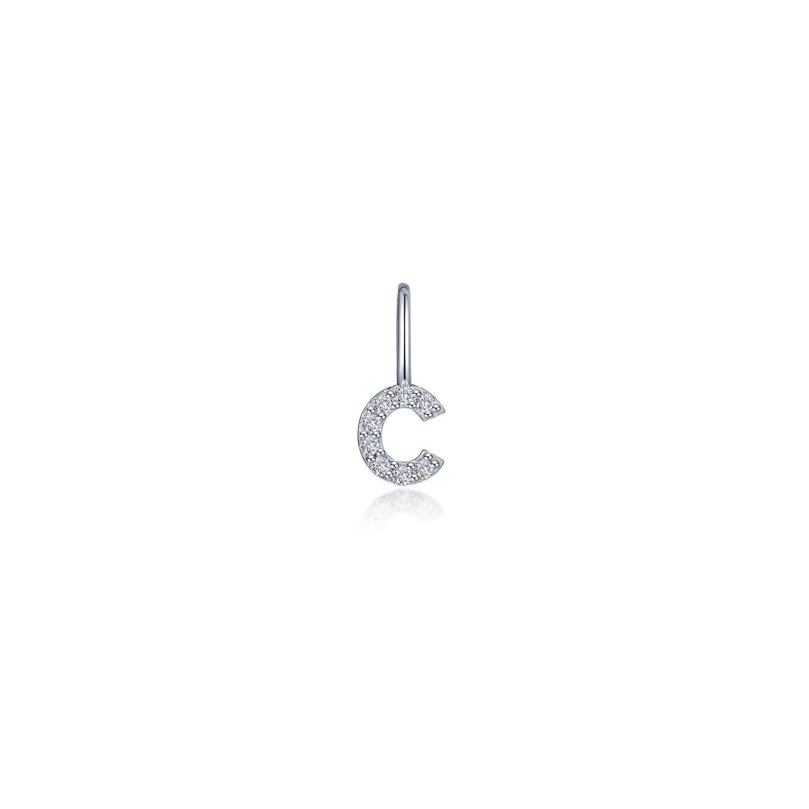 Letter C Charm Pendant P2040CPC00