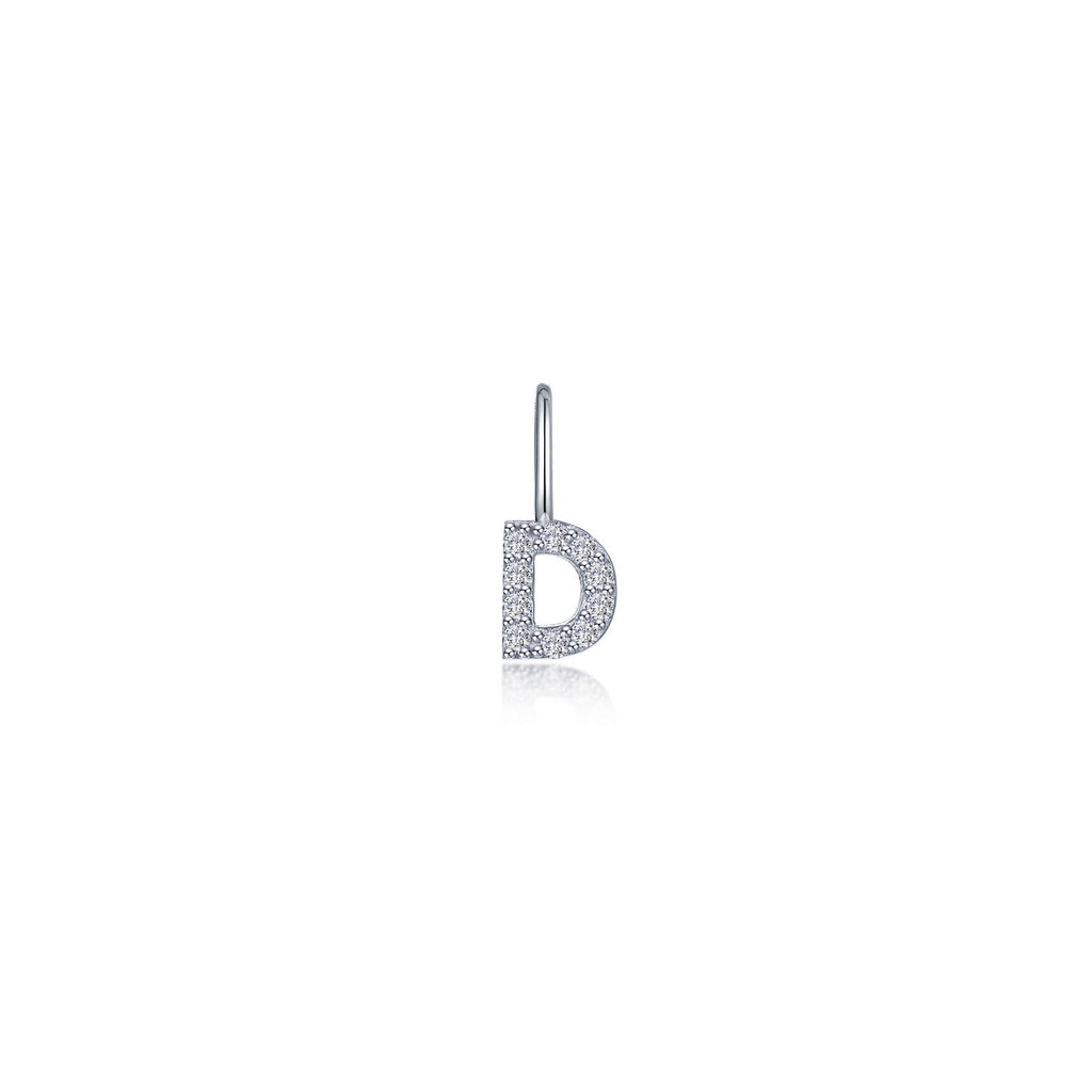 Letter D Charm Pendant P2040CPD00