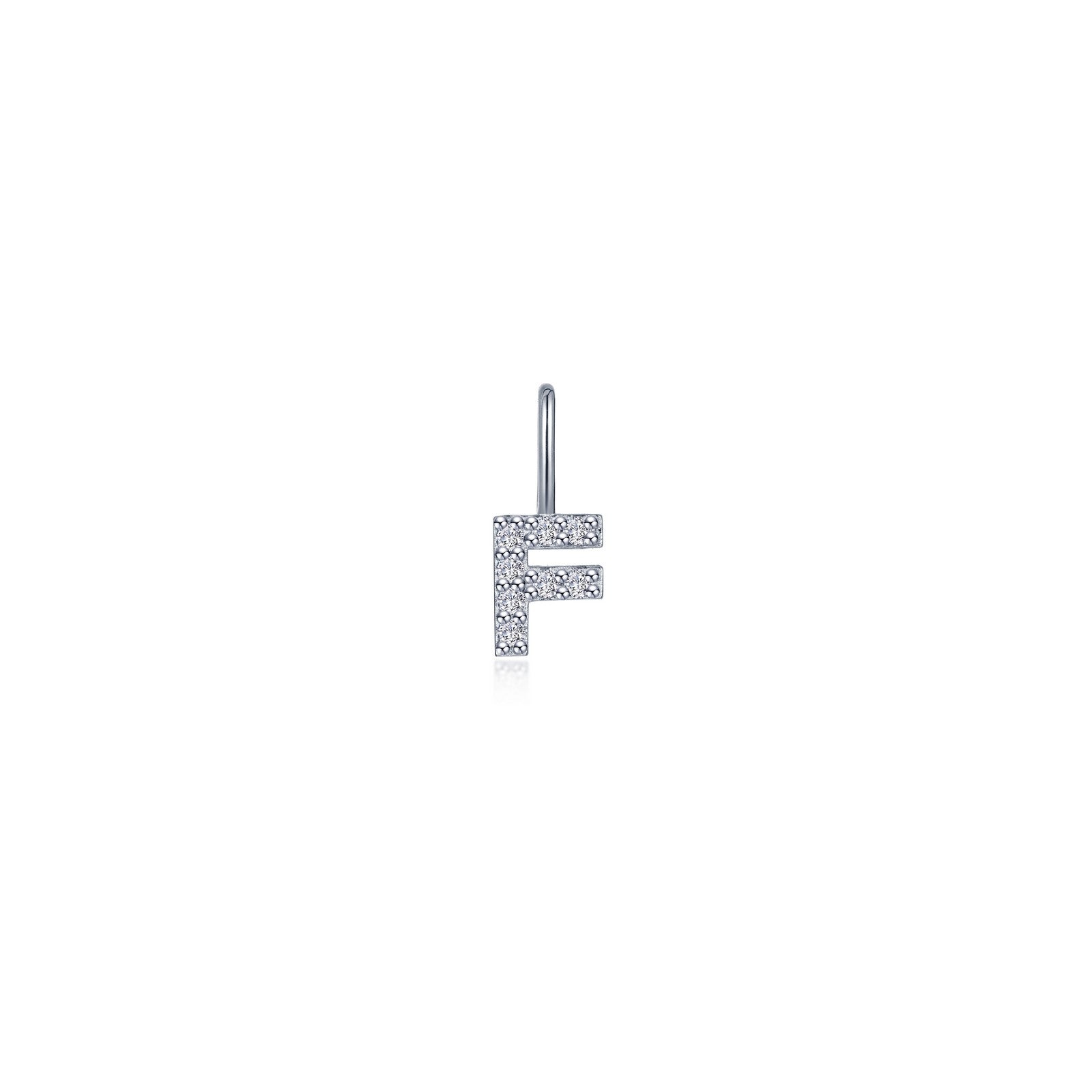 Letter F Charm Pendant P2040CPF00