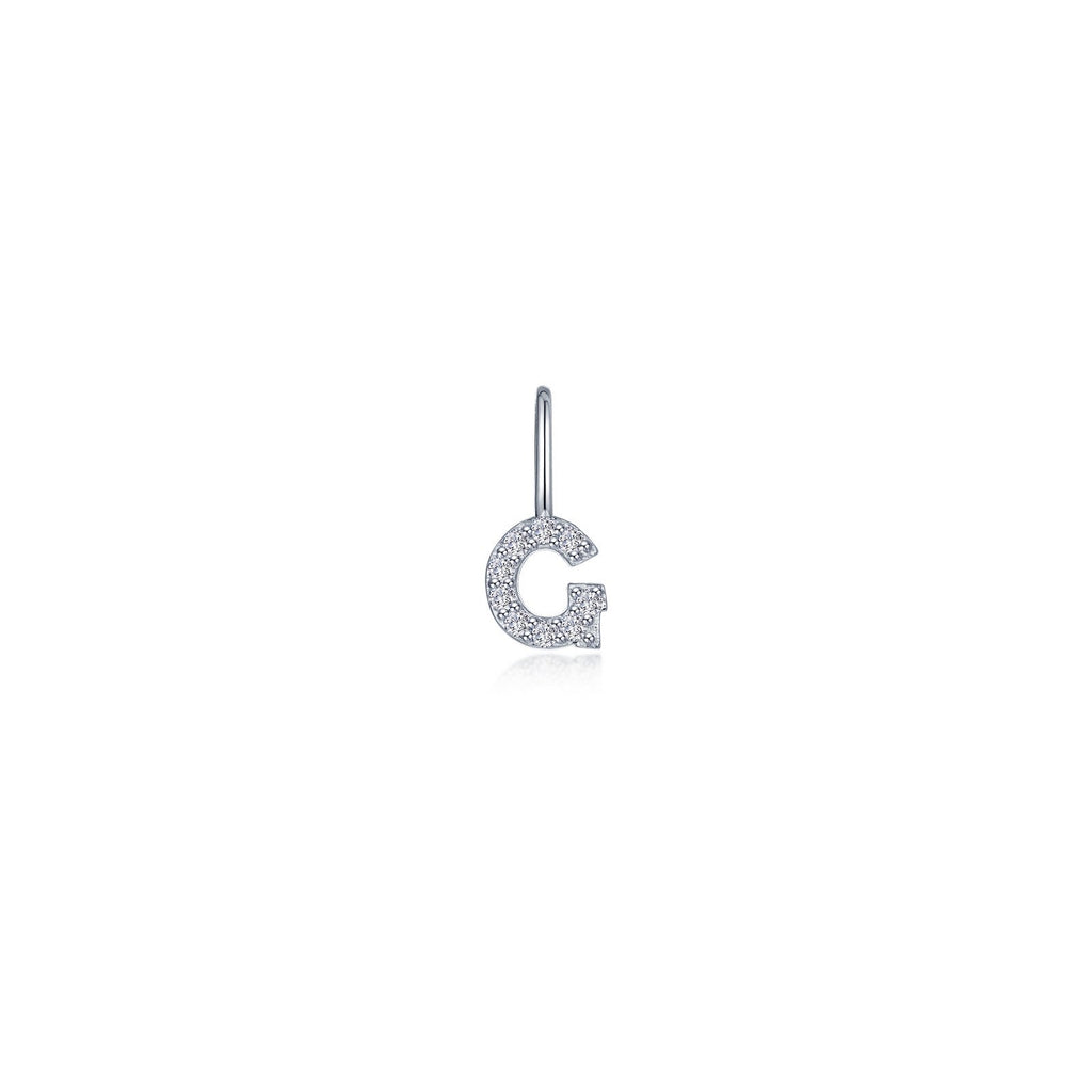 Letter G Charm Pendant P2040CPG00