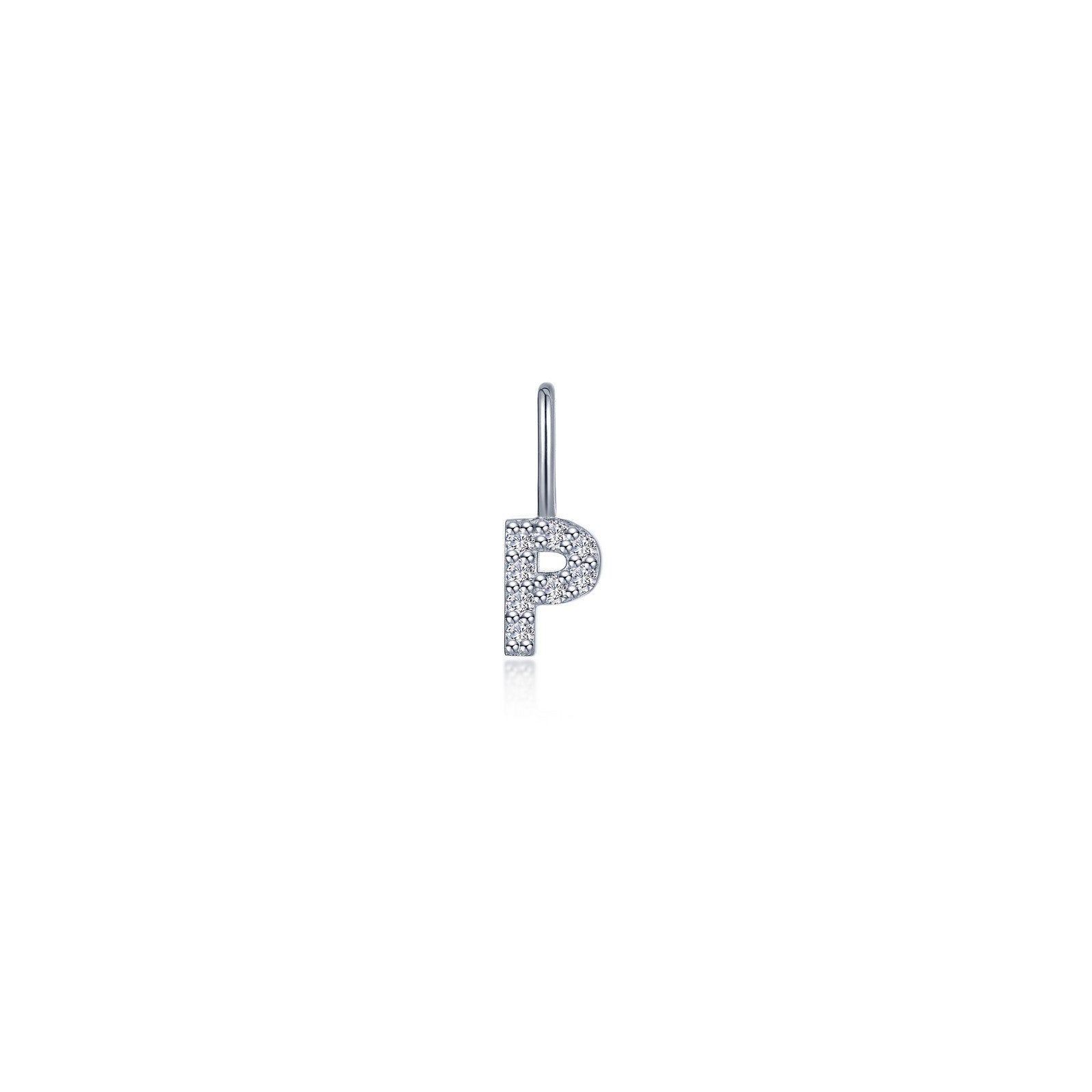 Letter P Charm Pendant P2040CPP00
